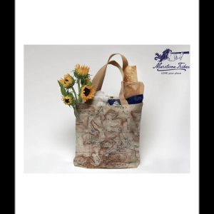 Baxter State Park Map Tote Bag